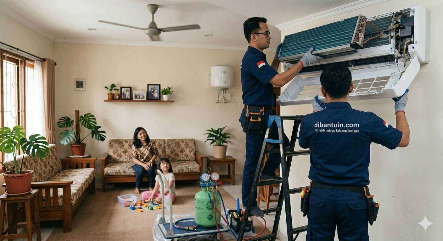 Bongkar pasang AC rumah profesional daerah Karangampel